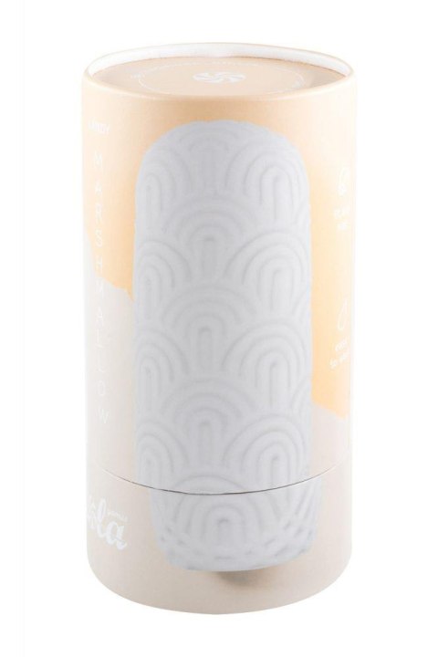Masturbator Marshmallow Maxi Candy biały TPE 14 cm