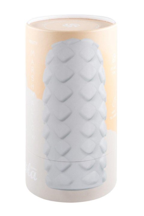 Masturbator Marshmallow Maxi Fruity biały TPE 14 cm