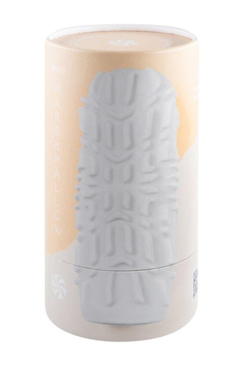 Masturbator Marshmallow Maxi Fruity biały TPE 14 cm