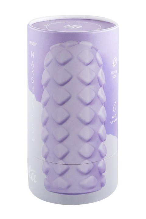 Masturbator Marshmallow Maxi Fruity fioletowy 14 cm TPE