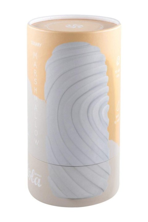 Masturbator Marshmallow Sugary biały TPE 13,7 cm