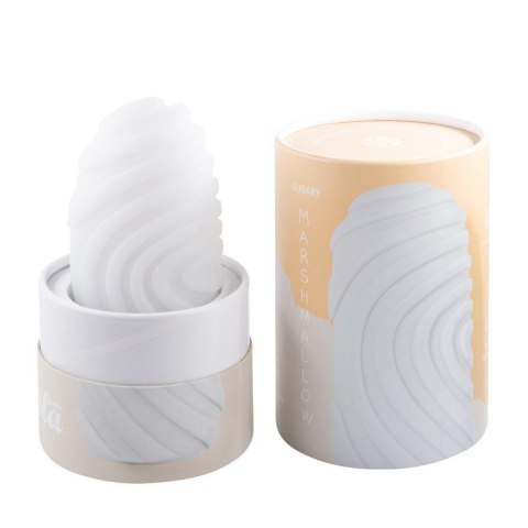 Masturbator Marshmallow Sugary biały TPE 13,7 cm