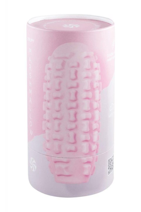 Masturbator Marshmallow Syrupy różowy TPE 13,7 cm