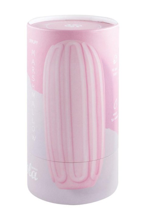 Masturbator Marshmallow Syrupy różowy TPE 13,7 cm