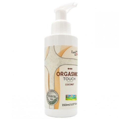 Olejek do masażu Orgasmic Touch kokosowy LoveStim 150 ml