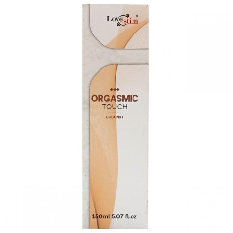 Olejek do masażu Orgasmic Touch kokosowy LoveStim 150 ml