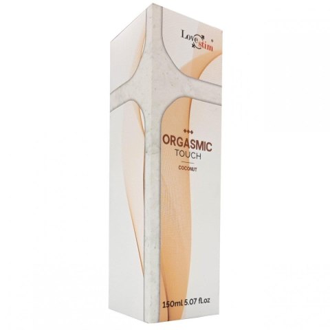 Olejek do masażu Orgasmic Touch kokosowy LoveStim 150 ml