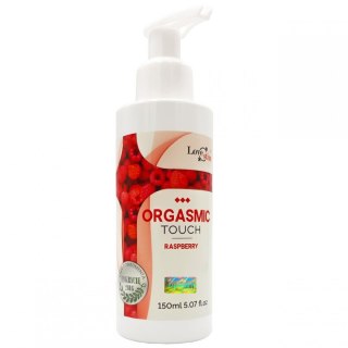 Olejek do masażu erotycznego LoveStim Orgasmic Touch malinowy 150ml