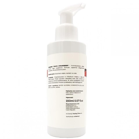 Olejek do masażu erotycznego Orgasmic Touch truskawkowy LoveStim 150 ml