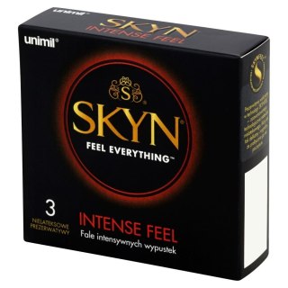 Prezerwatywy stymulujące Skyn Intense Feel bez lateksu 3 szt