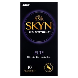 Prezerwatywy ultracienkie Skyn Elite nielateksowe 10 sztuk