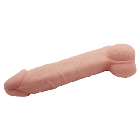 Przedłużka na penisa Baile realistyczna 8cm cielesna wodoodporna