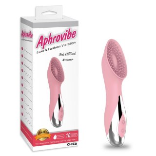 Stymulator łechtaczki Aphrovibe silikonowy wodoodporny 10 wibracji ładowany