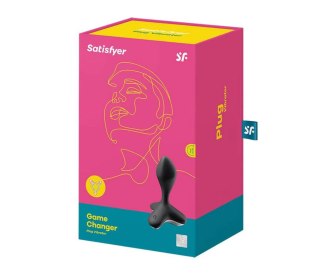 Wibrator analny Satisfyer Game Changer silikonowy czarny USB 12 cm