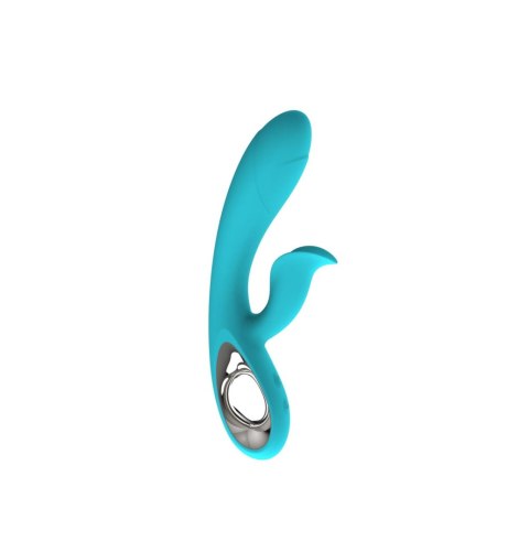 Wibrator króliczek B Series Lyla niebieski 12 funkcji USB