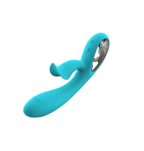 Wibrator króliczek B Series Lyla niebieski 12 funkcji USB