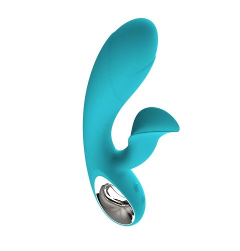 Wibrator króliczek B Series Lyla niebieski 12 funkcji USB