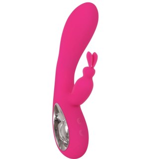 Wibrator króliczek Bella silikonowy różowy USB 20 cm 36 funkcji