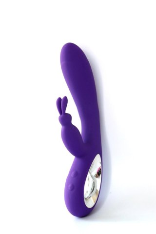Wibrator króliczek Bella silikonowy wodoodporny 36 funkcji USB fioletowy