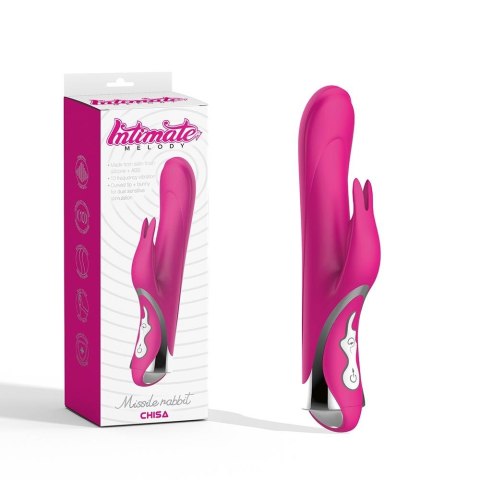 Wibrator króliczek Intimate Melody fioletowy 23,5 cm