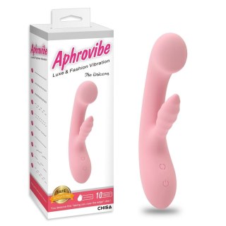Wibrator punktu G silikonowy Jednorożec Aphrovibe 21.5 cm