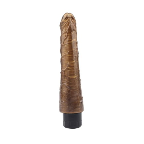Wibrator realistyczny Johnny Boner Gold złoty 23 cm