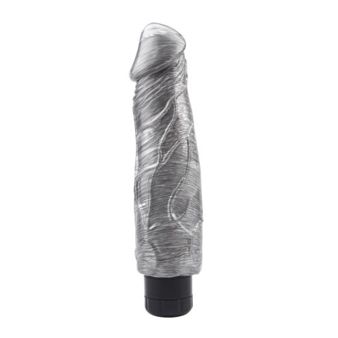 Wibrator realistyczny srebrny DarkMuscle 23,5 cm