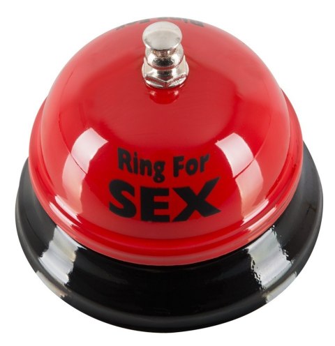 Czerwony dzwonek stołowy Ring for Sex