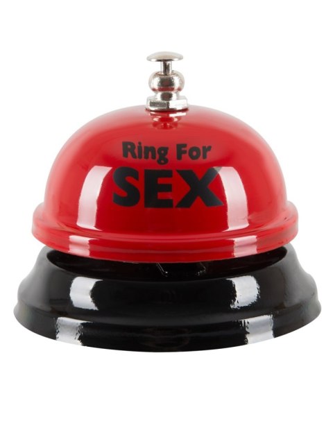 Czerwony dzwonek stołowy Ring for Sex