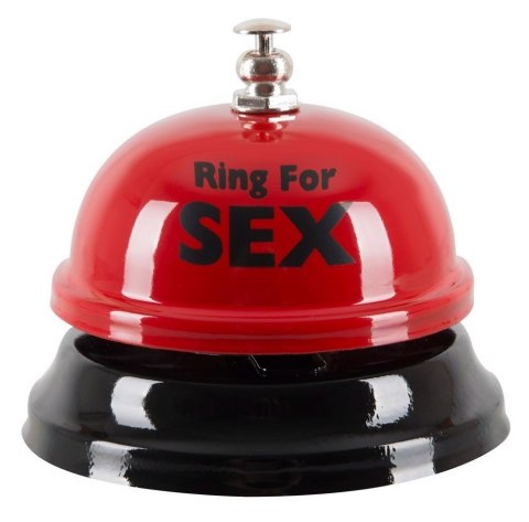 Czerwony dzwonek stołowy Ring for Sex