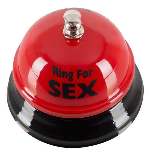 Czerwony dzwonek stołowy Ring for Sex