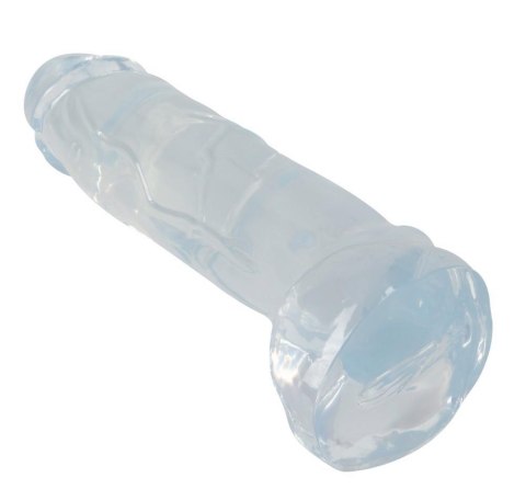 Dildo żelowe Crystal przezroczyste 23 cm średnica 5 cm