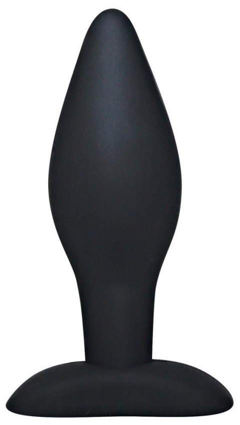 Korek analny silikonowy Black Velvets duży 12 cm