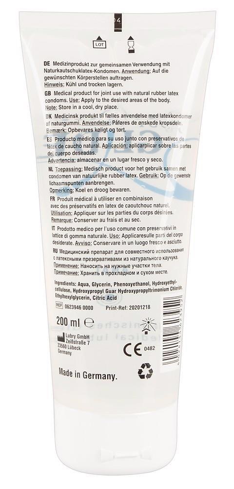 Lubrykant analny na bazie wody Just Glide 200 ml