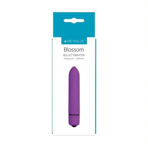 Mini wibrator Me You Us Blossom fioletowy 10 trybów