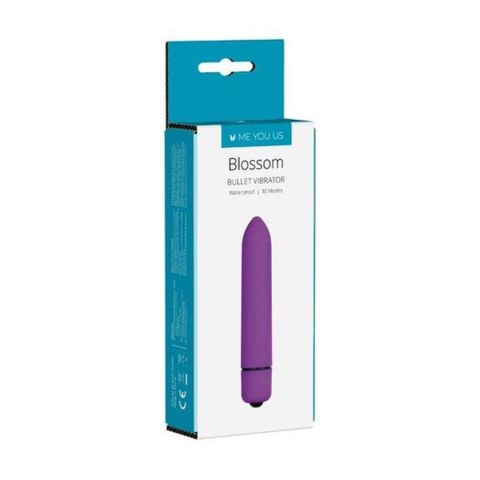 Mini wibrator Me You Us Blossom fioletowy 10 trybów