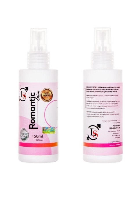 Olejek do masażu erotycznego LoveStim Romantic Stim 150ml