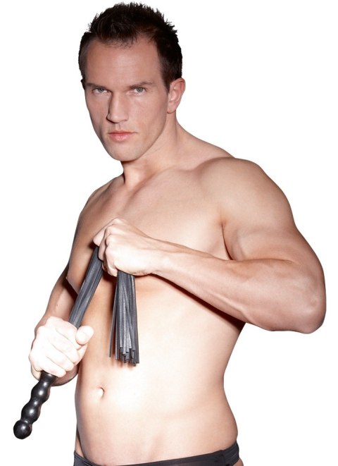 Pejcz wieloogonowy ZADO czarny 56 cm