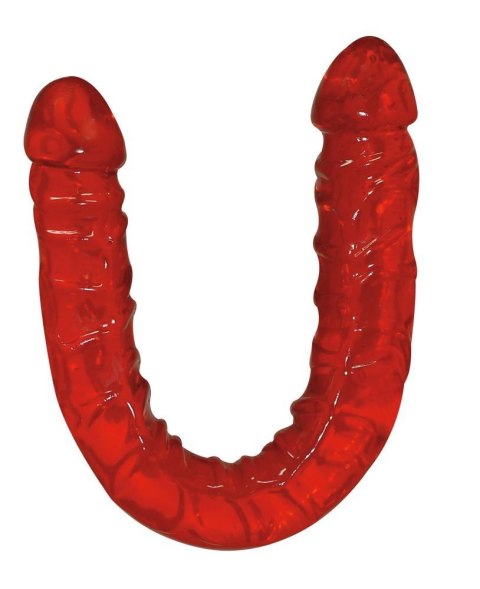 Podwójne dildo TPE You2Toys Ultra Dong czerwone 43 cm