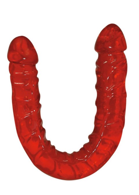Podwójne dildo TPE You2Toys Ultra Dong czerwone 43 cm