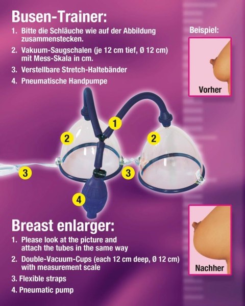 Pompka ssąca do biustu Easy Grow You2Toys