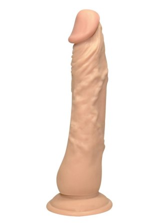 Realistyczne dildo European Lover elastyczne 23 cm ssąca podstawa