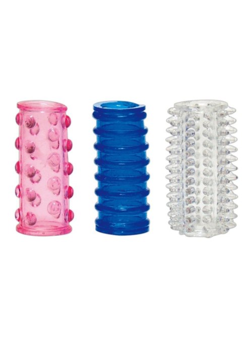 Silikonowe nakładki przelotowe Tokio You2Toys zestaw 3 4,5 cm
