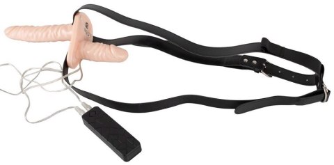 Strap on Duo z podwójnym wibratorem You2Toys 27 5 cm
