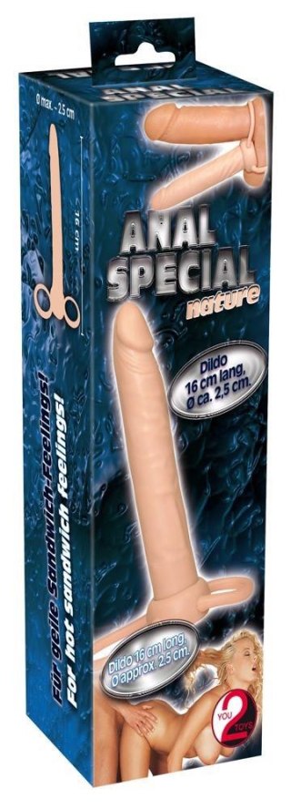 Strap on z dildo You2Toys TPR 16 cm