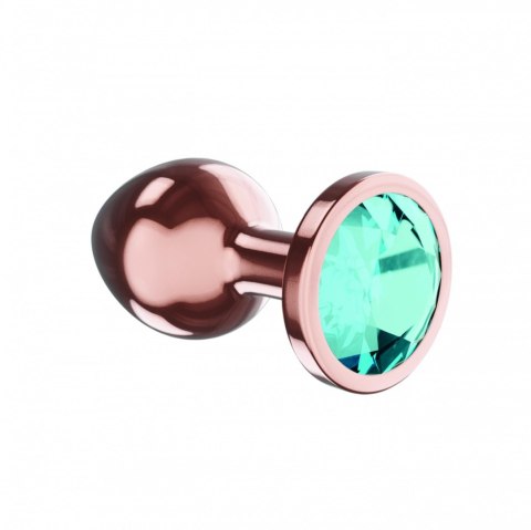 Korek analny Diamond Shine L Lola Games różowe złoto 8,3 cm
