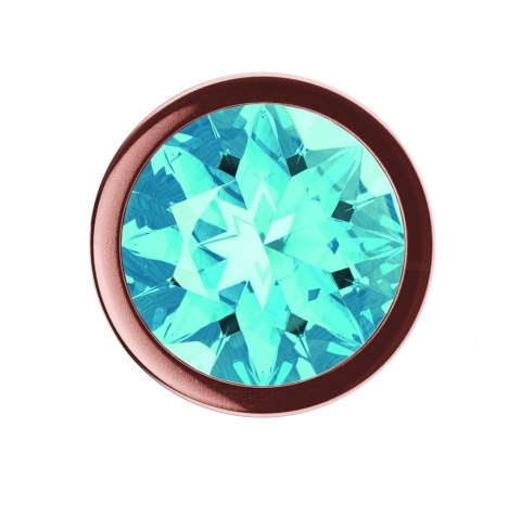 Korek analny Diamond Shine L Lola Games różowe złoto 8,3 cm