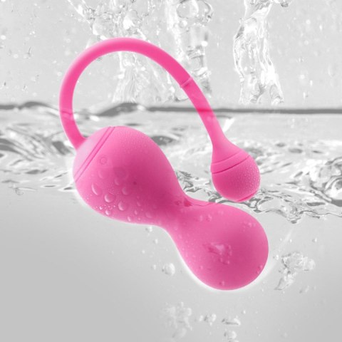 Kulki keglowe Magic Motion Kegel Master różowe z aplikacją