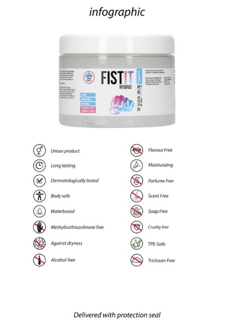 Lubrykant hybrydowy Fist It do fistingu 500 ml