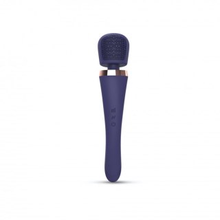 Masażer różdżkowy Brush Crush Love to Love indygo USB 25 cm